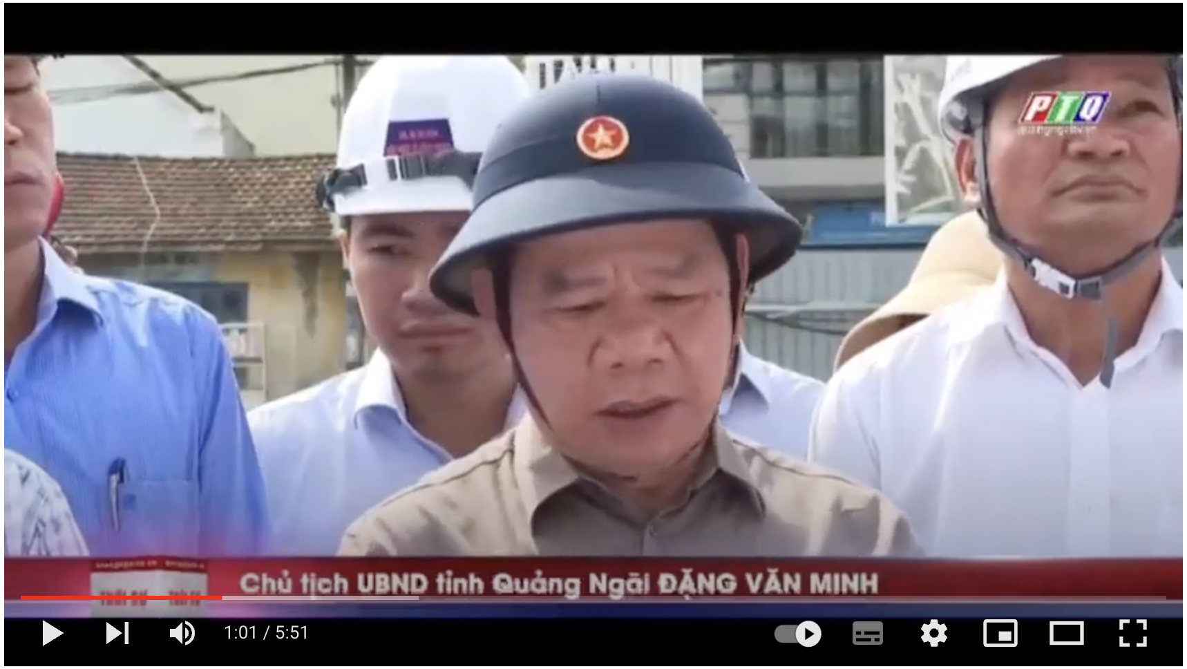 Chủ tịch UBND tỉnh Đặng Văn Minh đã đi kiểm tra thực tế công tác thi công tại các công trình dân dụng trên địa bàn tỉnh 